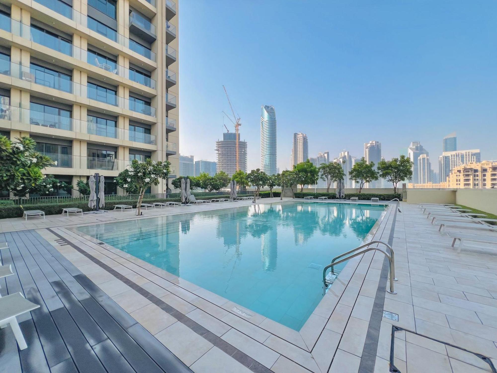 شقة Full Fountain And Burj View - 3Br Burj Royale دبي المظهر الخارجي الصورة